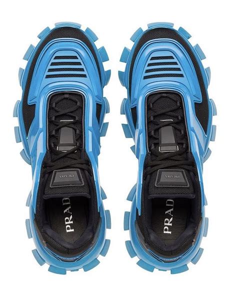 prada shoes men blue|baby blue Prada shoes.